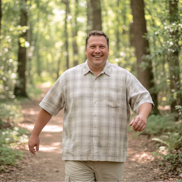 Eddie Bauer button down short sleeve shirt - Picture 1 of 6